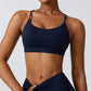 Elastic gym bra