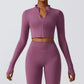 Slim-Fit Cropped Jacket