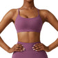 Elastic gym bra